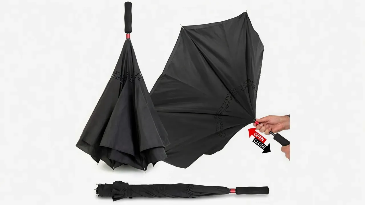 Reverse Inverted Drip-Proof Umbrella